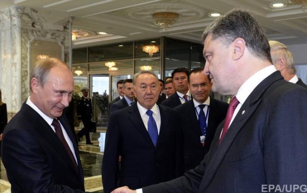 Песков: Путин не угрожал Порошенко